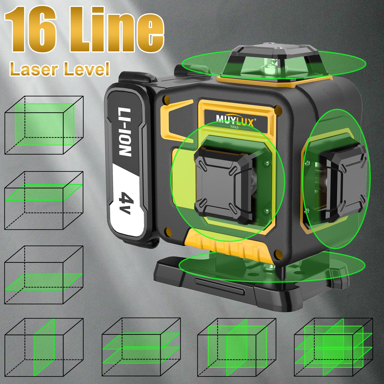 MUYLUX 16LINE LASER LEVEL