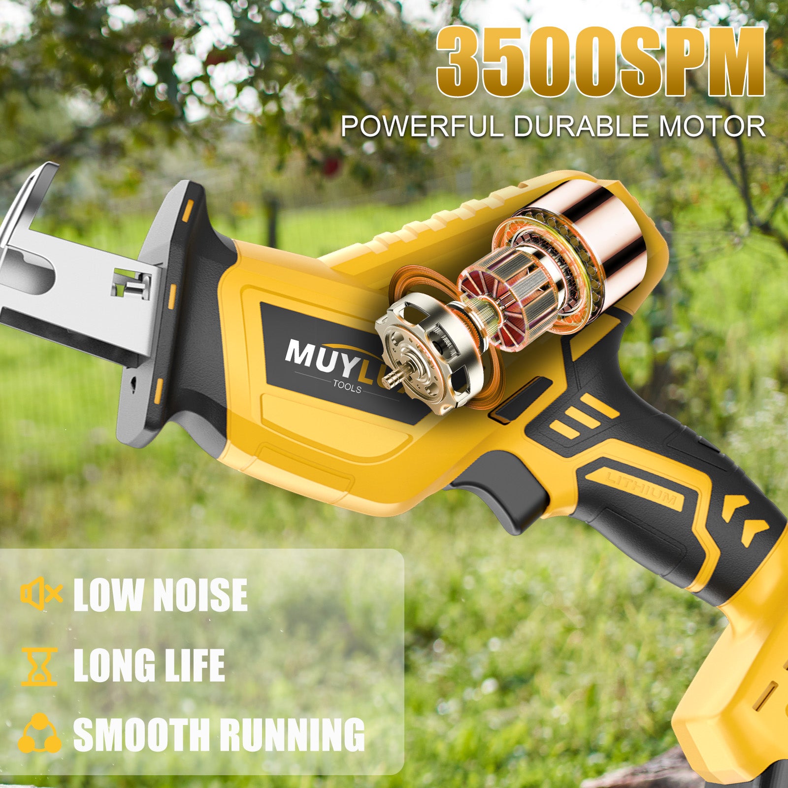 MUYLUX Reciprocating saw