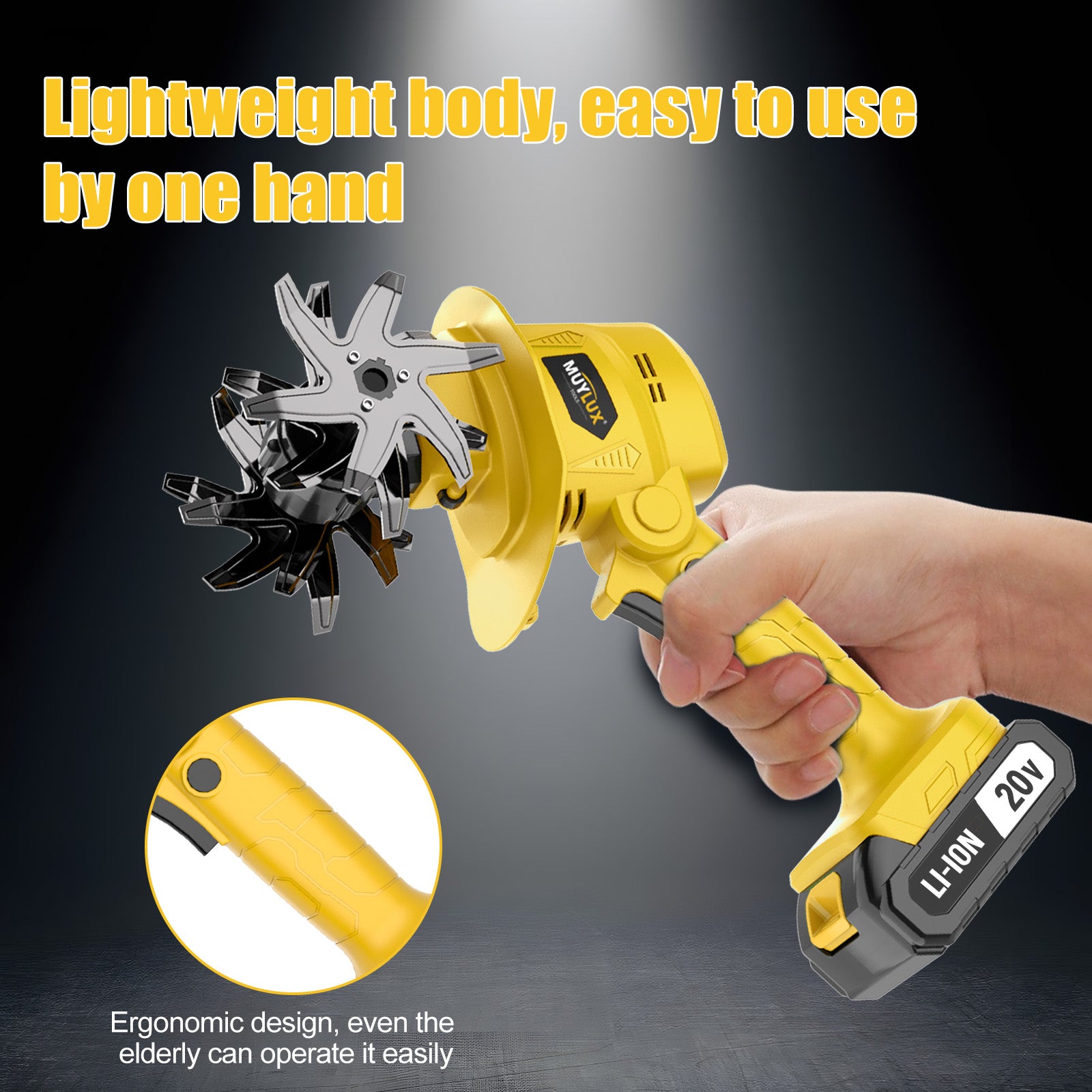 MUYLUX Micro-tiller